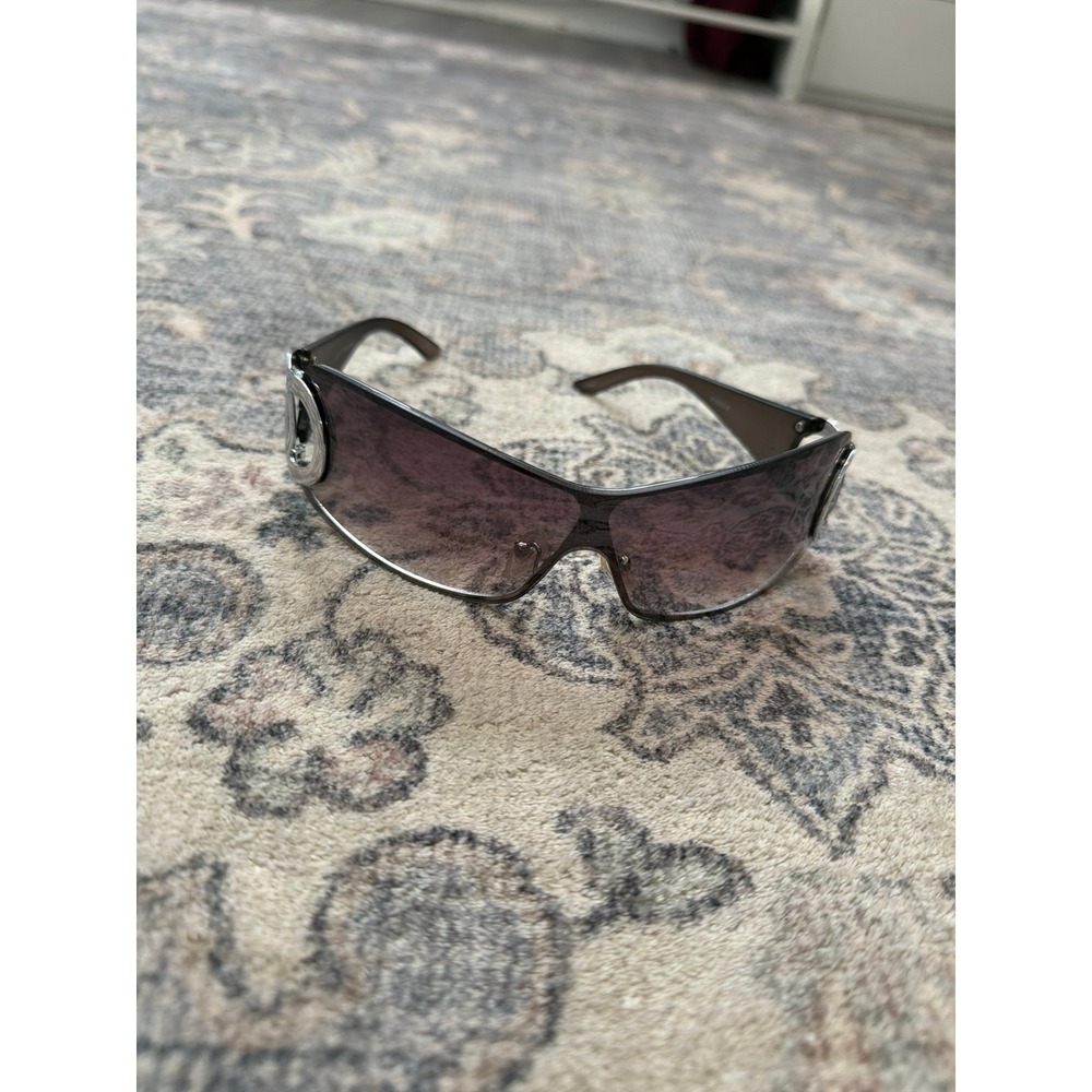 Vintage Y2K Silver Sunglasses NYS Collection